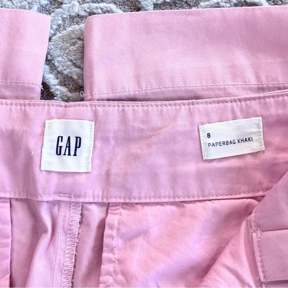 NWT GAP Paperbag Khaki Pants - Picture 13 of 14